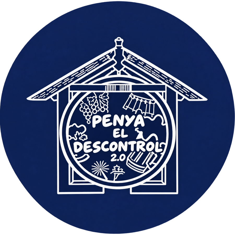 Emblema oficial de la Penya El Descontrol 2.0 · Majorals 2027